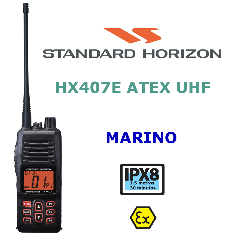 STANDARD HORIZON HX407E ATEX