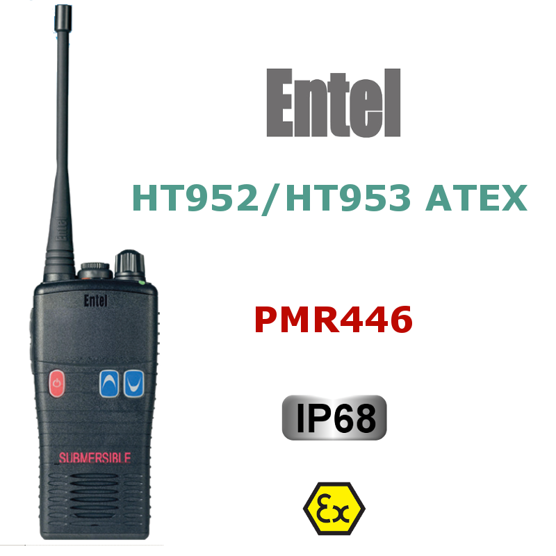 ENTEL HT952 y HT953 ATEX PMR446